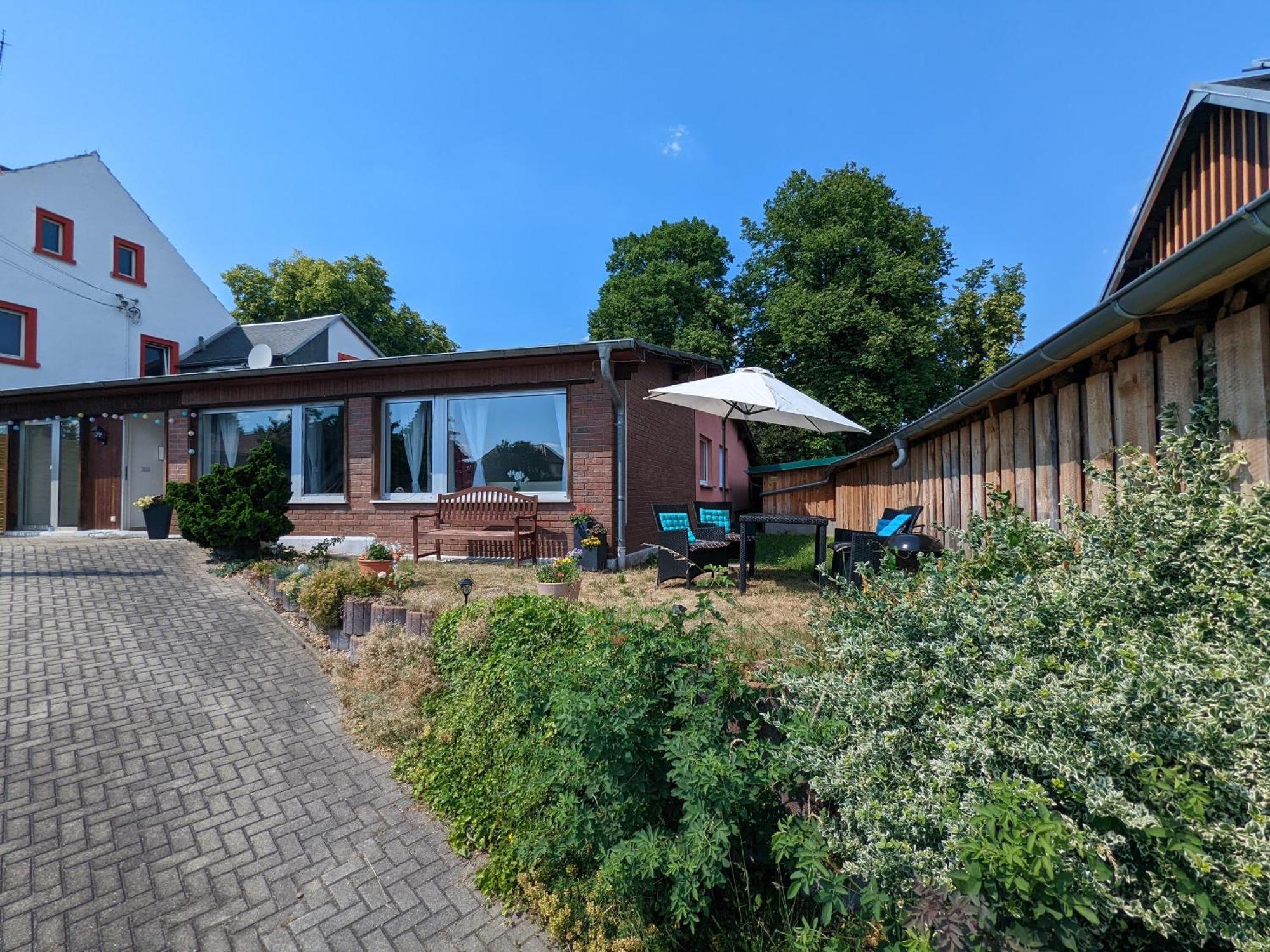 W4 - Urlaubsmagie- Pool, Terrasse, Barbecue Daire Lichtenhain  Dış mekan fotoğraf