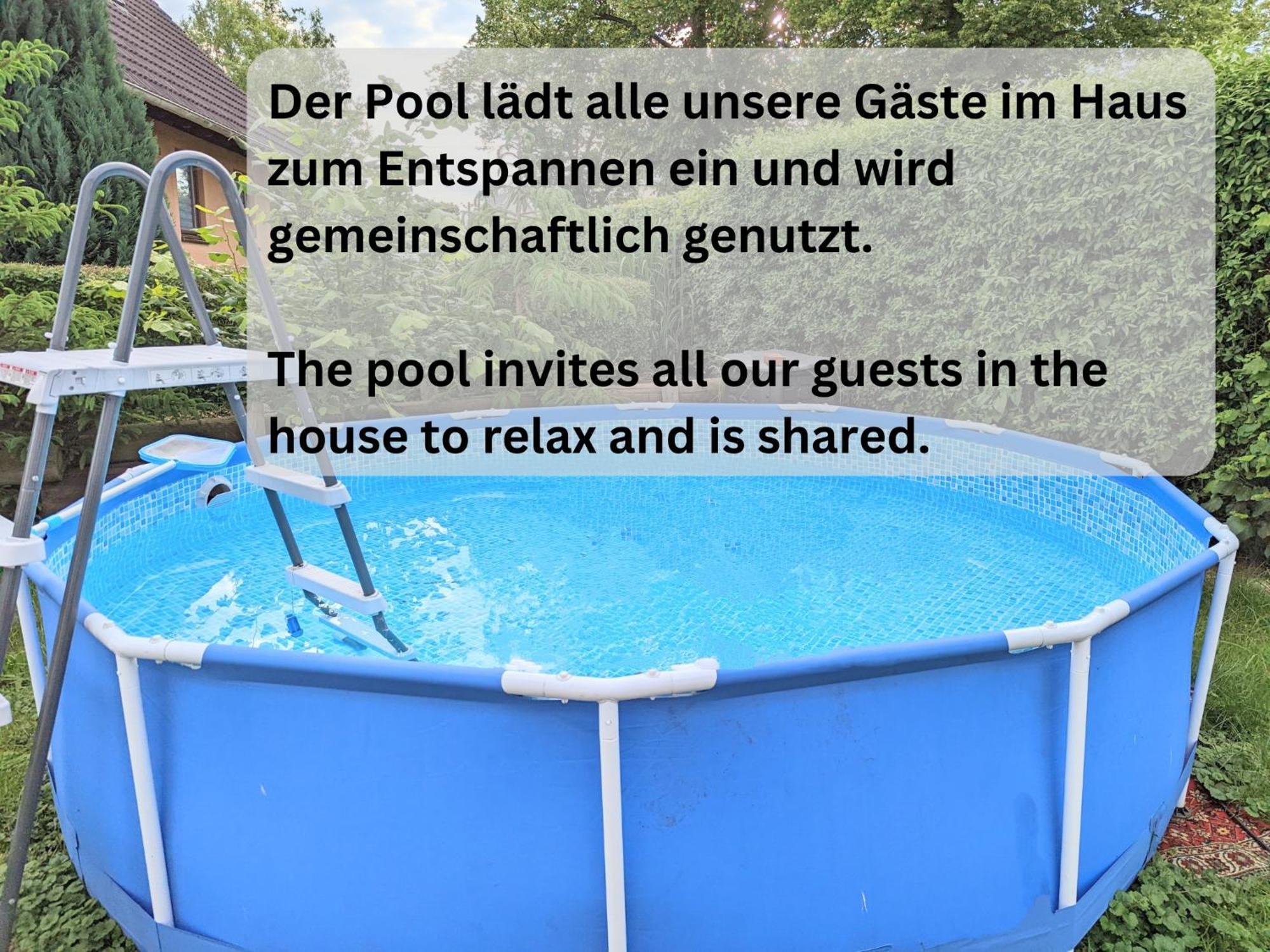 W4 - Urlaubsmagie- Pool, Terrasse, Barbecue Daire Lichtenhain  Dış mekan fotoğraf